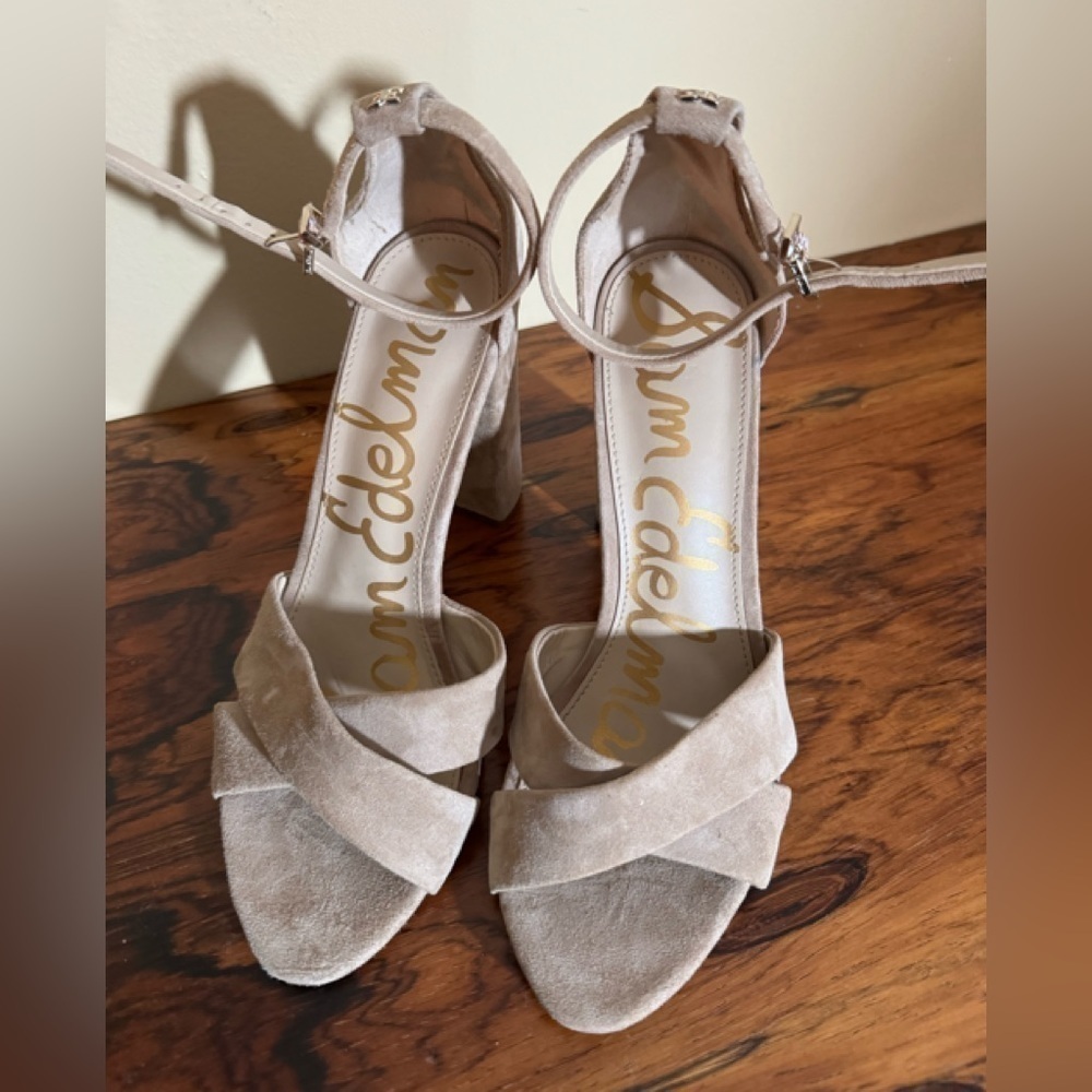 NEW Sam Edelman Yancy Block Heel Sandal
